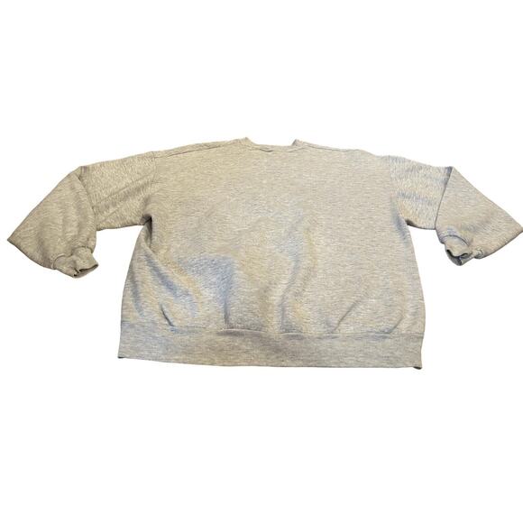 Ladies penguins sweatshirt by Jerzees Gray Size 2X Winter Hats Scarves VTG - Picture 2 of 4